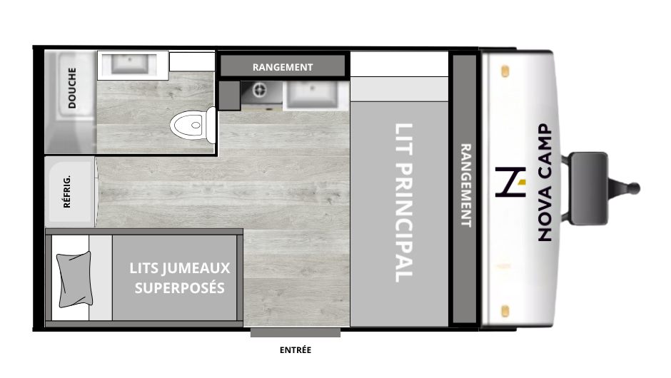 Roulotte Nova Camp 13BH