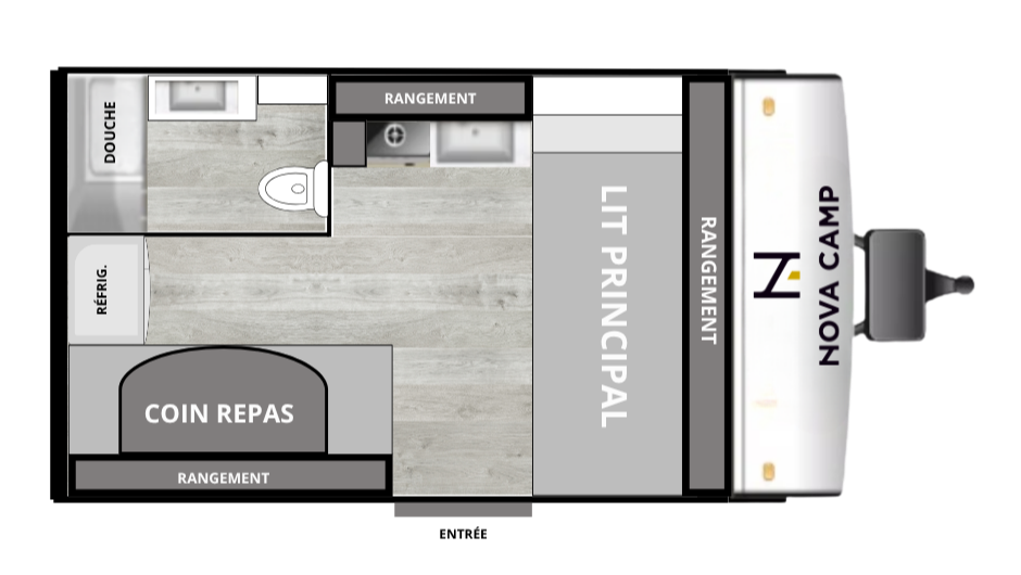 Roulotte Nova Camp 13SD