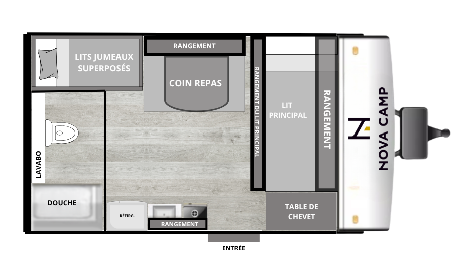 Roulotte Nova Camp 201BH