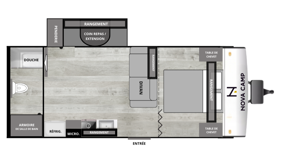 Roulotte Nova Camp 26RBS